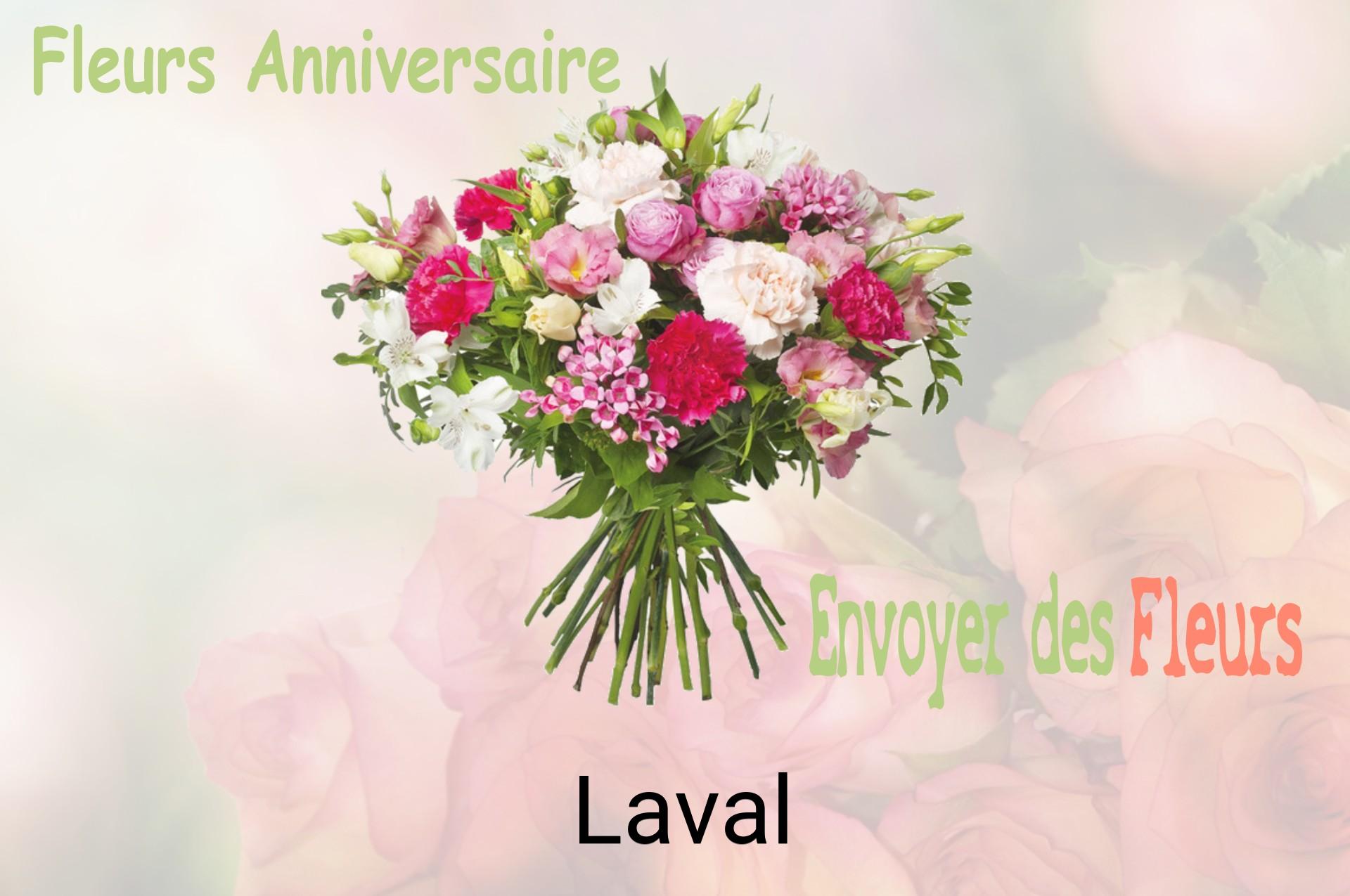 Bouquet de fleurs d’anniversaire livré à Laval